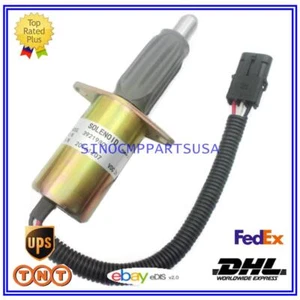 Shut Off Solenoid 3921980 3918601 P613-A42V24 24V For Cummins 6CT/6CTA 8.3 - Picture 1 of 3