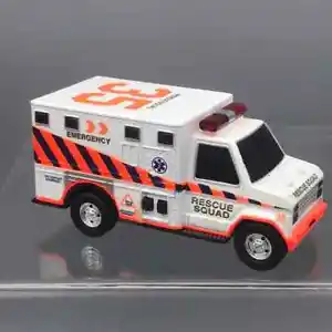 Die Cast Emergency Rescue Squad 35 Truck  1/43 Scale W/ Lights and Sounds - Picture 1 of 7