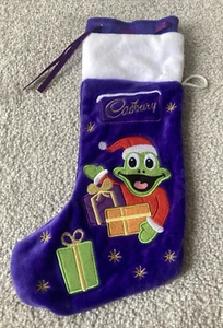 Cadbury Freddo Soft Fleecy Christmas Stockings Festive Decorations Kids Stocking - Picture 1 of 10