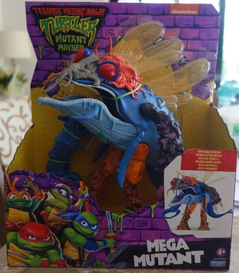 Figura de 8" Teenage Mutant Ninja Turtles Mutant Mayhem The Mega Mutant Super Fly Foto 1 de 4