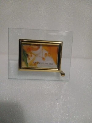 Glass Picture Frame 3"x2" New In Boxes Set Of 4 - Image 1 of 3