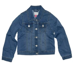 Girl’s Children’s Place Denim Button Up Jean Jacket Size Medium 7/8 - Picture 1 of 9
