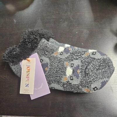 JOYSPUN женщин бык собака бостон терьер искусственного меха с подкладкой тапочки носки размер 4-10 новый - Изображение 1 из 3