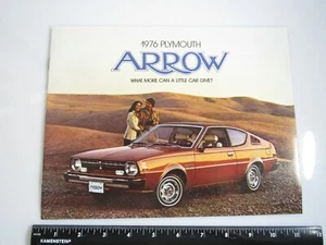 Folleto de ventas de Plymouth Arrow 1976 folleto publicitario promoción. #4 - Imagen 1 de 3
