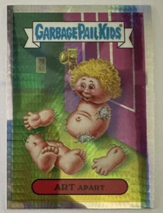 Art Apart 2013 Topps Garbage Pail Kids Chrome Prism Refractor GPK #6A - Picture 1 of 2