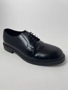 H&M Dress Shoes Oxford Lace Up Pointed Toe Black Mens Size 7.5 - Picture 1 of 7