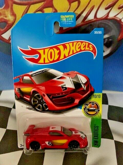 Hot Wheels 2017 HW Exotics 10/10 365 Renault Sport R.S. 01 RED TRAP5 - Image 1 of 1