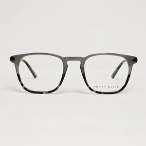 Perry Ellis PE 1269-1 Men's Rectangular Glasses in Gray - Tortoise Fade  | 50mm - Picture 1 of 12