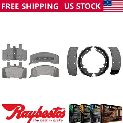 Element3 Front Brake Pads & Rear Shoes For 1995-1997 Chevrolet C1500 Suburban - Image 1 of 4