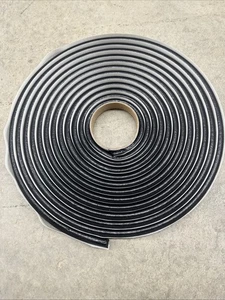Rotolo Nastro Schiuma Rivestito Butile Diametro 1/2” x 27 Piedi NUOVO Qtà-1 Rotolo Spedizione Gratuita - Foto 1 di 10