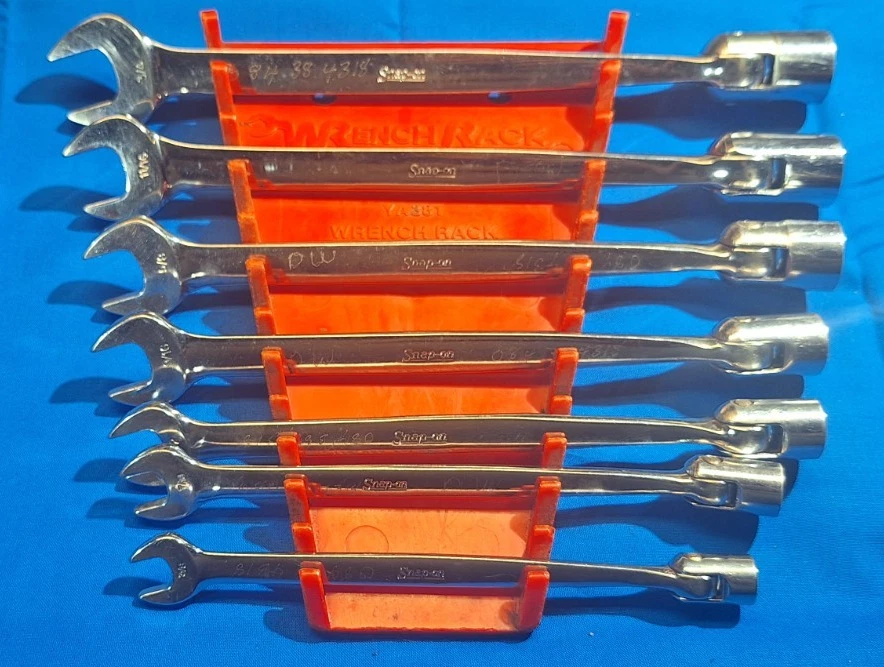 Snap-On FHO607 7pc SAE flex head 12pt/6pt  socket wrench set 3/4" - 3/8" - Image 1 of 4