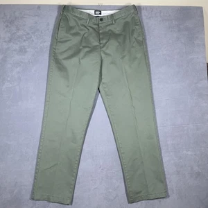 Lands End Hose Herren 36 grün Traditional Fit Chino Freizeit 100% Baumwolle klassisch - Bild 1 von 10