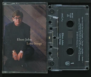 Elton John - Love Songs - MC Cassette [NH21005] USA - Picture 1 of 4