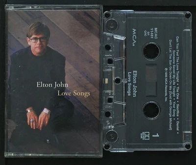 Elton John - Love Songs - MC Cassette [NH21005] USA - Image 1 of 4