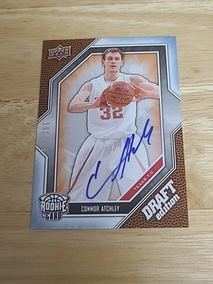 2009-10 Upper Deck Draft Edition Silver Auto /999 Connor Atchley #61 Auto - Image 1 of 2