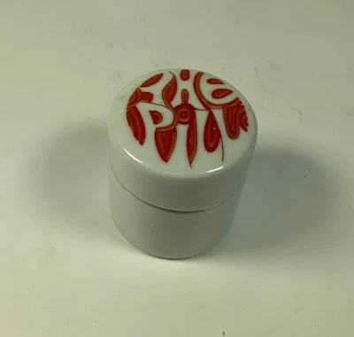 Dispensador de píldoras de cerámica o contenedor de medicamentos "THE PILL" de colección años 60 Foto 1 de 3