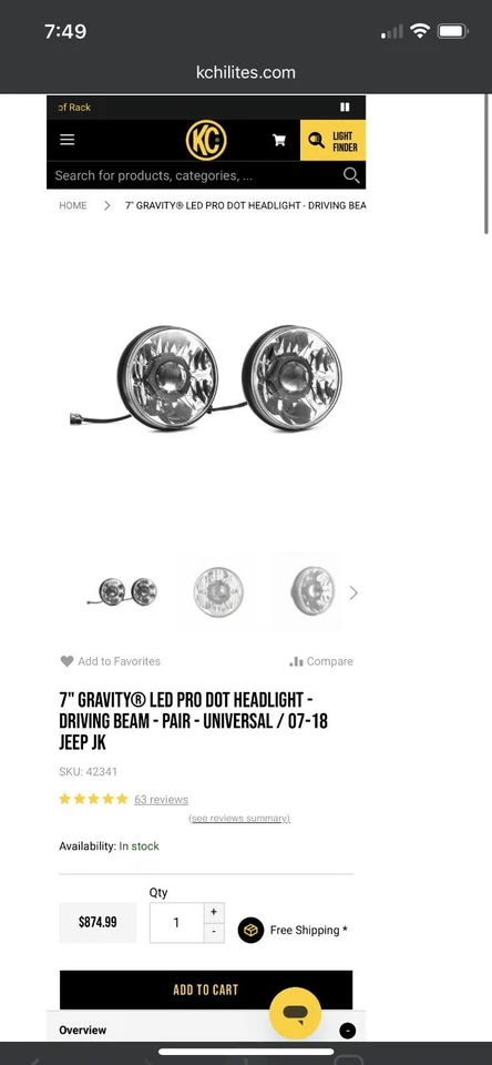 Conjunto de faros derechos usados se adapta a: Jeep Wrangler 2008 grado derecho A Foto 1 de 4