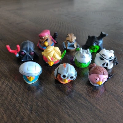 Angry Birds Star Wars TelePods 10 Figures From Star Destroyer Game W/ QR Codes - Image 1 of 4