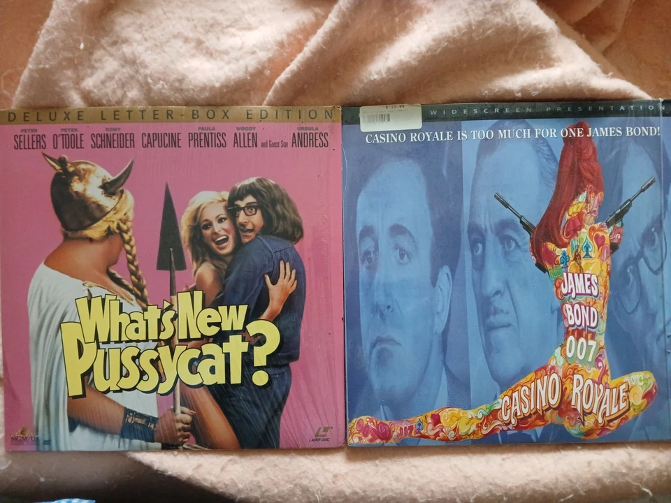 LOT OF 2 PETER SELLERS LASERDISCS -WOODY ALLEN — 第 1/1 张图片