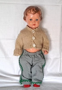 Auflösung:Nachlass.Alte seltene Schildkrötpuppe-Gemarkt:T40--Ansehen - Bild 1 von 10