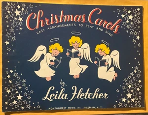 WEIHNACHTSLIEDER 1953 VON LEILA FLETCHER NOTENMUSIK - Bild 1 von 2