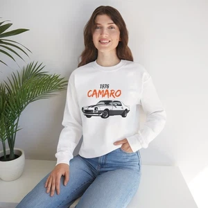 Retro Camaro Sweatshirt, Oldtimer Autobekleidung, Geschenk für Autoliebhaber - Bild 1 von 6