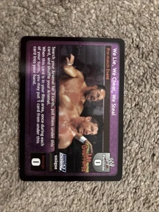 WWE/WWF Raw Deal CCG We Lie, We Cheat, We Steal Foil Los Guerreos - Picture 1 of 2