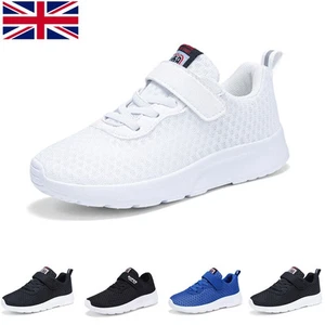 Boys Girls Running Sneakers Lightweight Sports Kids Trainers School Shoes Size - Picture 1 of 25