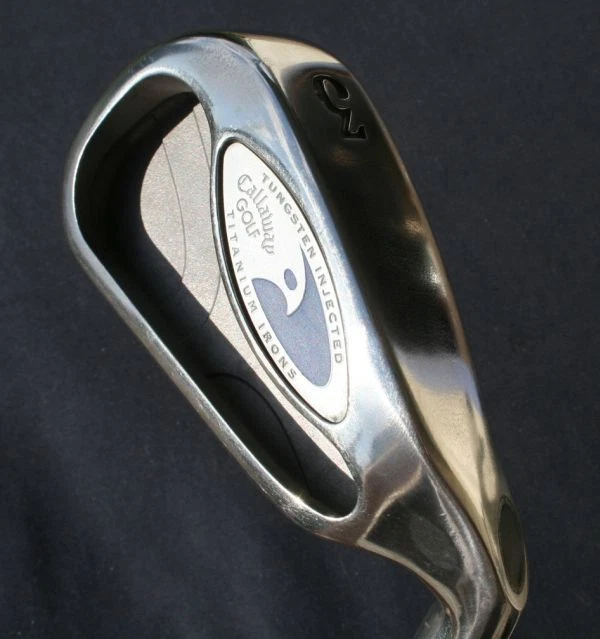 Callaway Tungsten Titanium Hawk Eye 3 Iron VGC Original Steel Shaft - Image 1 of 1