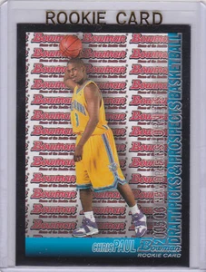 CHRIS PAUL Bowman 2005 ROOKIE CARD Hornets NBA RC Los Angeles Clippers PG - Picture 1 of 2