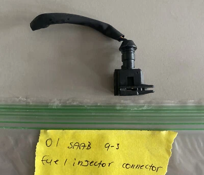 1999-01 SAAB 9-3/ 2.3   FUEL INJECTOR Connector - Image 1 of 3