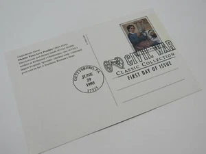 USPS Scott UX217 20c Phoebe Pember First Day of Issue Postal Card - Picture 1 of 6