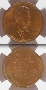 1915 NGC PR64RB Mintage 1,150 🔴 🔴 Key Date Matte Proof 1c ✅ Lincoln Cent ✅ - Picture 1 of 5