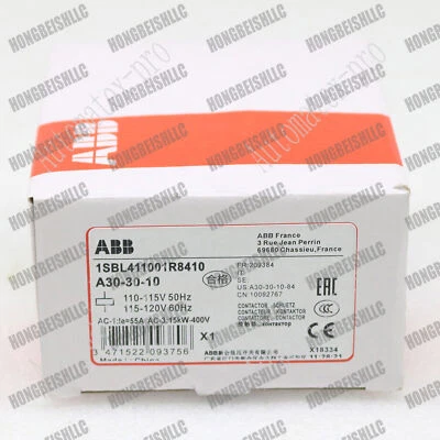 A30-30-10 ABB A30-30-10 AC110V AC Contactor New Spot Goods Expedited Shipping - Image 1 of 4