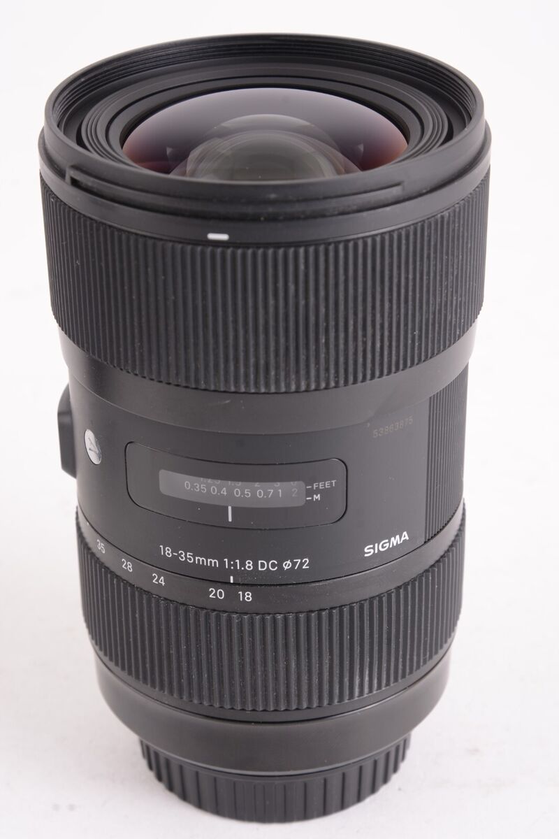 Sigma f/1.8 Camera Lenses 18-35mm Focal for sale | eBay Sigma f/1.8 Camera Lenses 18-35mm Focal for sale | eBay