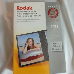 NEW Kodak© Premium Photo Paper 100 Sheets 4x6" Glossy MPN #1034388 SEALED - Picture 1 of 2