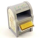 Vtg '91 Precious Moments Enesco Special Delivery Mailbox Stamp Dispenser Butcher