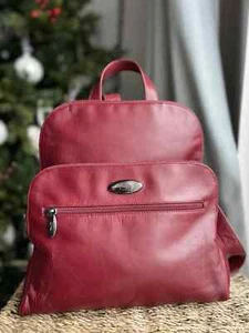 ENNY Leather Backpack Rucksack Made in Italy - Picture 1 of 13