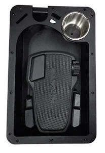Premium Pre-Drilled Garmin Force Recessed Trolling Motor Foot Pedal  Tray - Picture 1 of 15