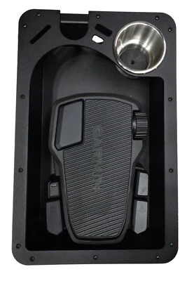 Premium Pre-Drilled Garmin Force Recessed Trolling Motor Foot Pedal  Tray - Image 1 of 4