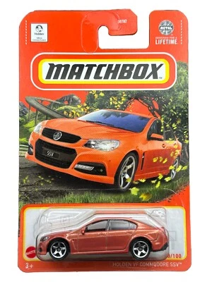 Matchbox 2024 MBX Team Holden 68/100 Orange Holden VF Commodore SSV - Image 1 of 4