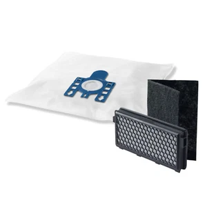20 Staubsaugerbeutel + 1 Hepa- & 1 Motorfilter für Miele S5 EcoLine Parkett - Bild 1 von 3