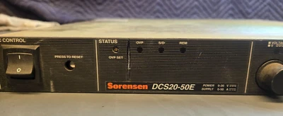 SORENSEN Power Supply DCS20-50E - Image 1 of 4