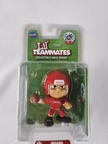 Lil' Teammates College NCAA Vinyl Figure Indiana University Football; 3" Figure Cover