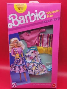 1989 Mattel Barbie Western Fun Fashions Multiple to Choose From NRFB - Picture 1 of 25