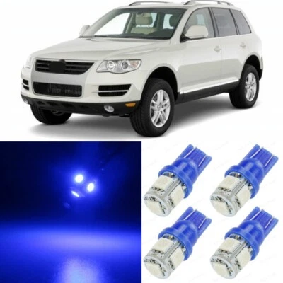 Paquete de 18 luces LED interiores azules para Volkswagen VW Touareg 2004-2010 + HERRAMIENTA Foto 1 de 4