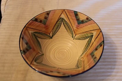 Studio Nova, Ceramic Salad Soup Bowl Desert Flower Pattern, 6.75" Diameter - Изображение 1 из 3