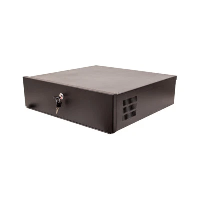 Security DVR Lock Box with Fan, NVR Lock Box, 15" x 15" x 5" - Image 1 of 3