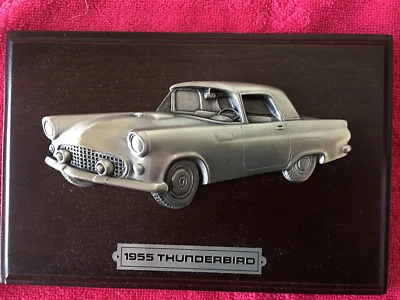 A 1955 Ford Thunderbird Plaque  by Avon Gallery Originals - Image 1 of 4