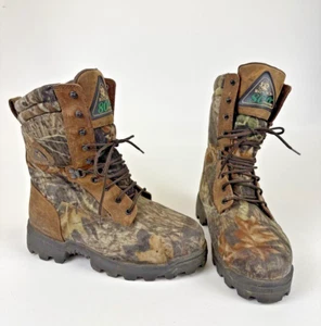 Rocky Outdoor Gear Men's Big Dawg Waterproof Boots Size 8 MW 800 Gram Thinsulate - Picture 1 of 12